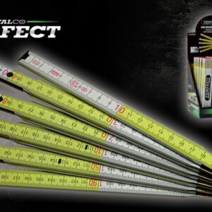 Miara składana drewniana 1-2m stalco perfect