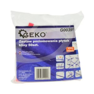 Zestaw do poziomowania płytek - kliny 50 szt.     GEKO