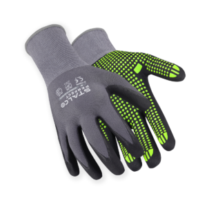 Rękawice nylonowe NITRILE FLEX DOTS STALCO PERFECT
