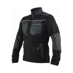 Bluza polarowa męska OXFORD czarna STALCO PERFECT