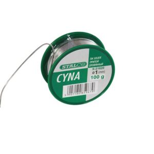 Cyna lutownicza fi-1mm 100g  STALCO
