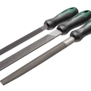Pilniki do metalu 200mm komplet 3el.  STALCO  PREMIUM