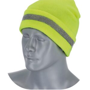 Czapka odblaskowa FLUO żółty STALCO