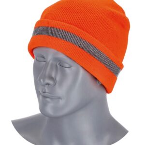 Czapka odblaskowa FLUO pomarańczowy STALCO