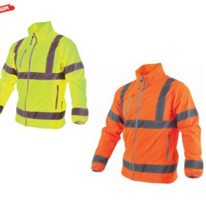 Kurtka Softshell ostrzegawcza  NEON        STALCO PREMIUM