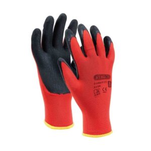 Rękawice poliestrowe "S-LATEX R" eco stalco