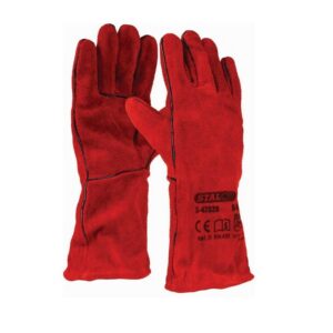 Rękawice skórzane "S-Skin Red"   11"  Stalco Premium