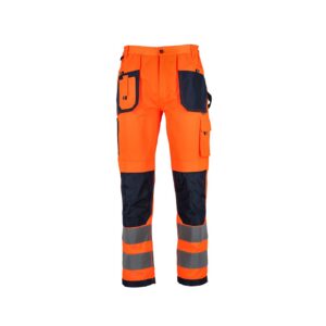 Spodnie robocze ostrzegawcze BASIC NEON LINE pomarańczowy STALCO