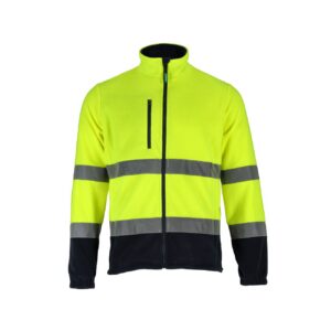 Polar męski ostrzegawczy basic neon line żółty STALCO