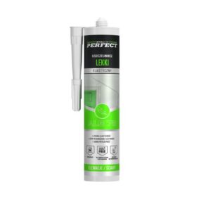 Uszczelniacz LEKKI elastyczny 280ml ALE73 biały stalco perfect