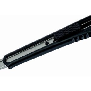 Nóż z ostrzem łamanym automat.blokada 9 mm  STALCO  PERFECT