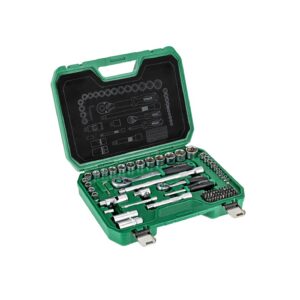 Zestaw nasadek 1/2"+1/4" 84el. stalco
