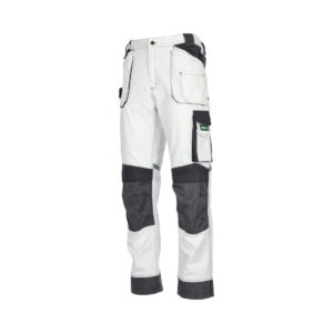 Spodnie robocze ALLROUND LINE białe/szare STALCO