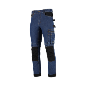 Spodnie robocze jeansowe JEAN granatowe STALCO PERFECT