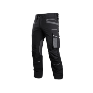 Spodnie robocze STRETCH LINE czarne/oliwkowe STALCO PERFECT