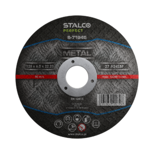 Tarcza do szlifowania metalu wypukła STALCO PERFECT