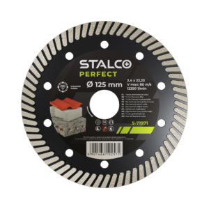 Tarcza diamentowa turbo STALCO PERFECT