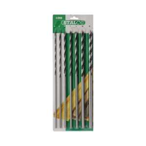 Wiertła do drewna zestaw 7el. 4,0-12,0x300mm STALCO