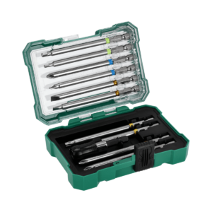 Zestaw bitów i akcesoriów 1/4” 11 el. STALCO